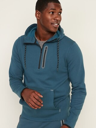 Dynamic Fleece 1/2-Zip Hoodie for Men | Old Navy (US)