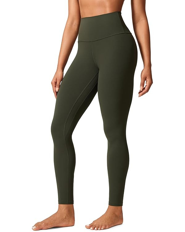 CRZ YOGA Butterlift 28'' Women's High Waisted Sports Leggings - Pilates Gym Trousers Buttery-Soft... | Amazon (UK)