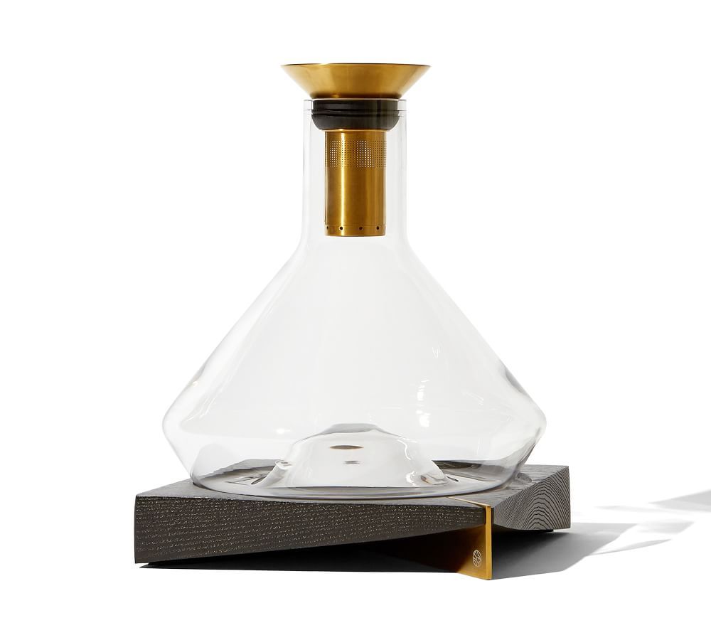 RBT Wine Decanter with Wooden Coaster | Pottery Barn (US)
