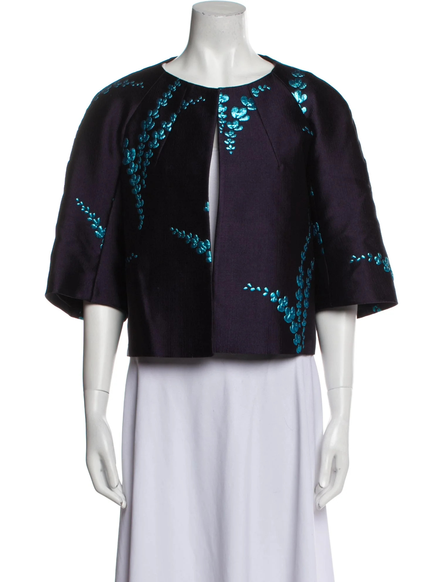 Printed Evening Jacket | The RealReal