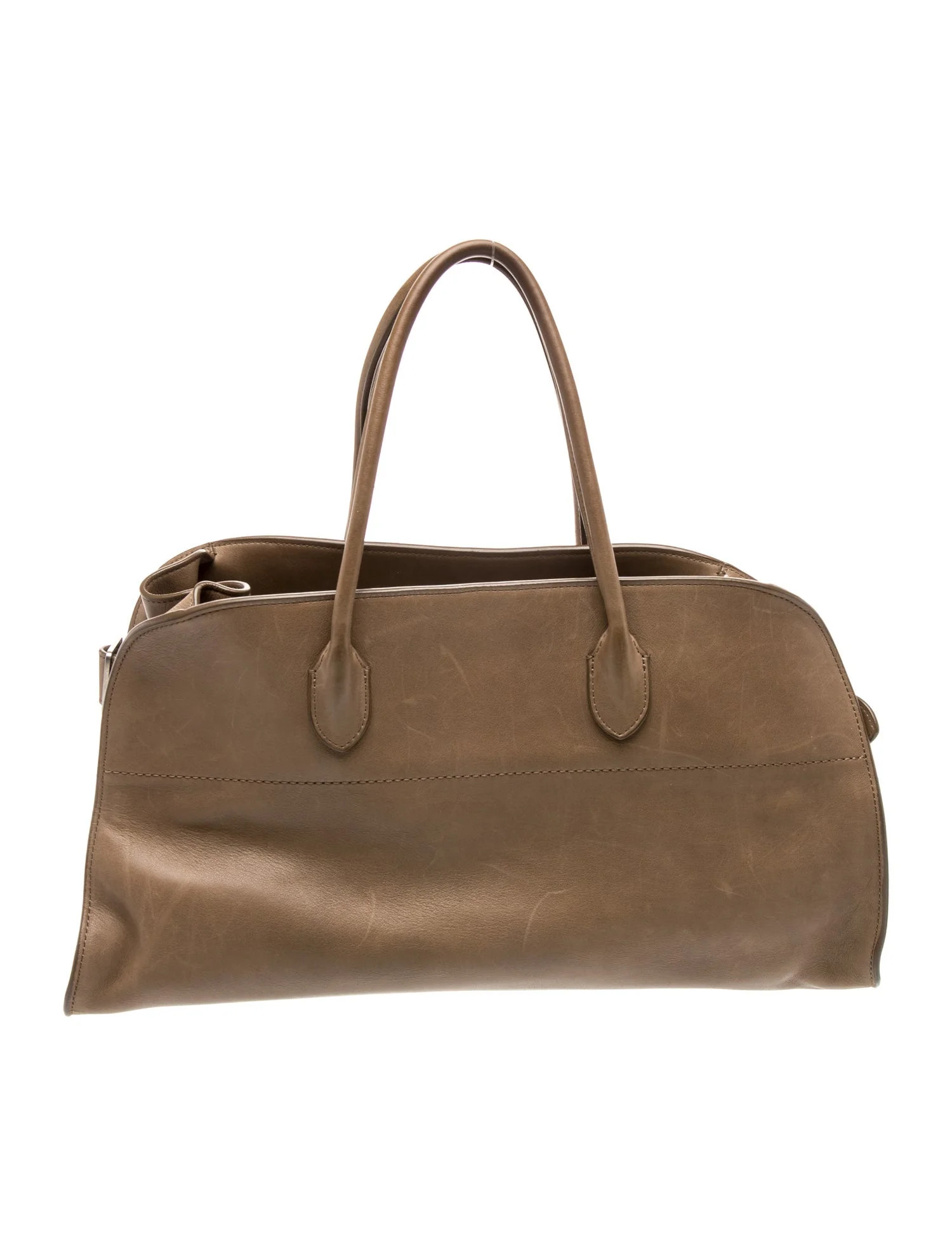The Row Calfskin Margaux East West | The RealReal