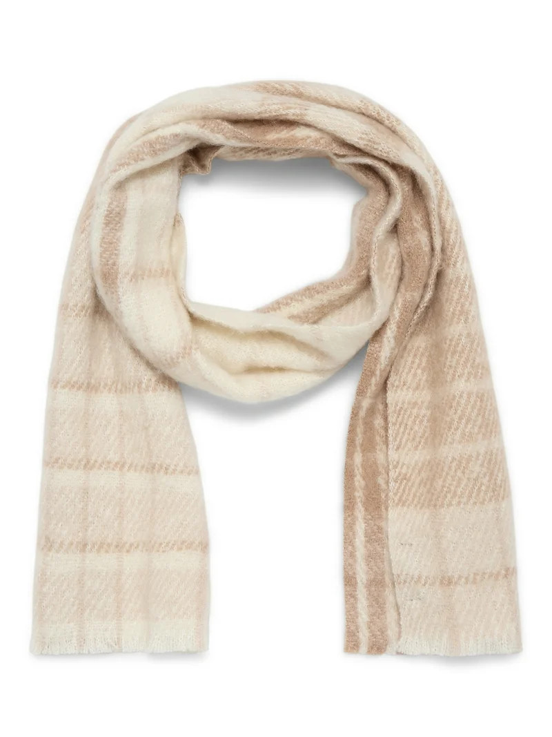 Madden NYC Women's Beanie Hat and Scarf Gift Set, 2-Piece, Tan | Walmart (US)