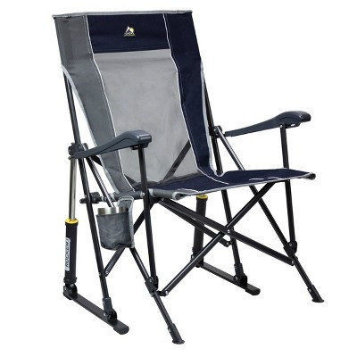 GCI Outdoor RoadTrip Rocker Foldable Rocking Camp Chair - Indigo | Target