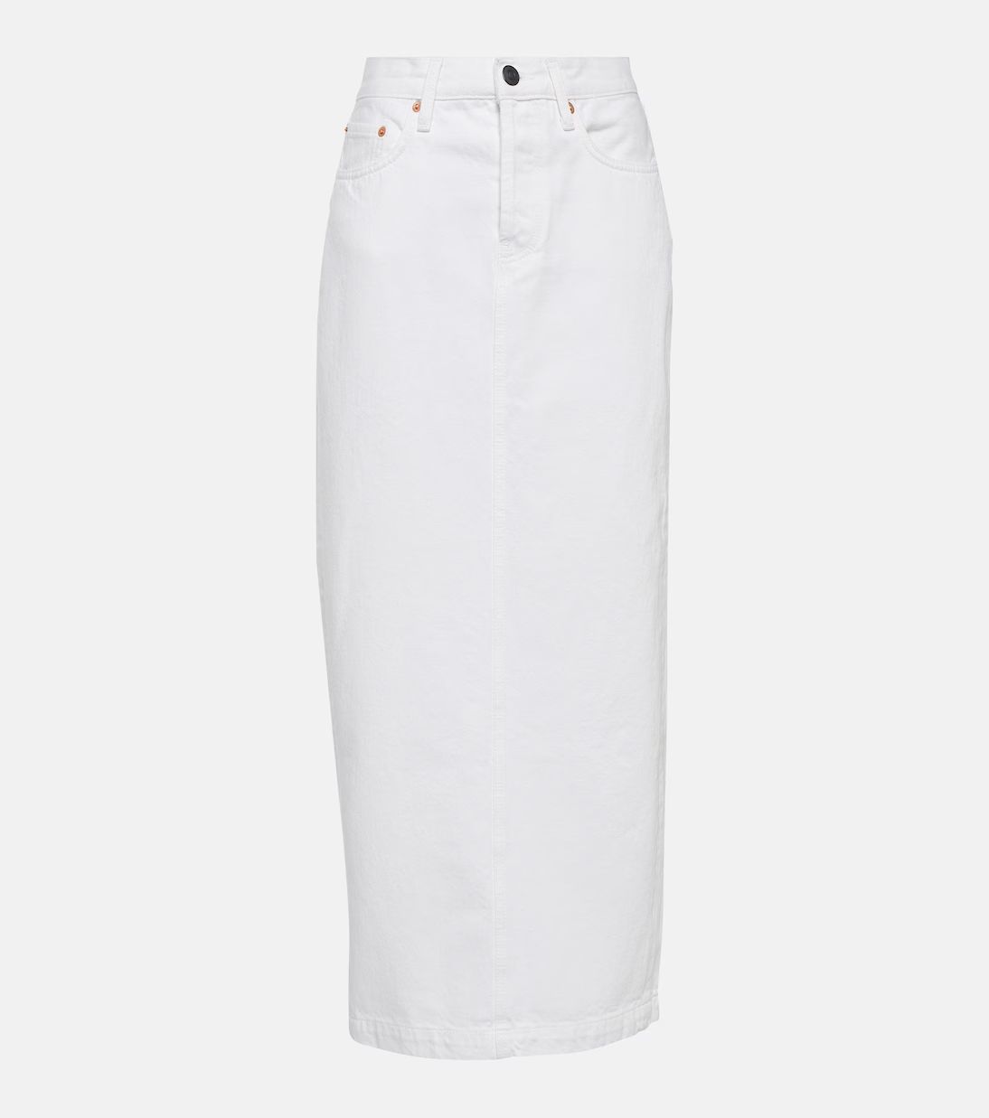 Cotton denim maxi skirt | Mytheresa (US/CA)