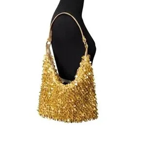 Vintage‎ Y2K Taylor Swift Style Gold Sequin Hobo Bag | Poshmark