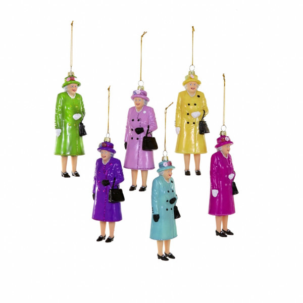 Queen Elizabeth in Color Ornament | Waiting On Martha