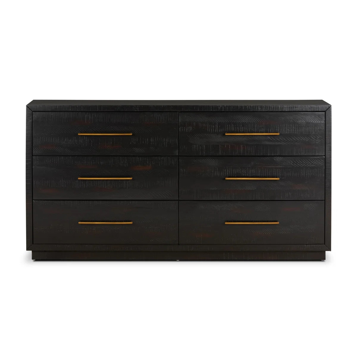 6 Drawer 60" W Solid Wood Dresser | Wayfair North America