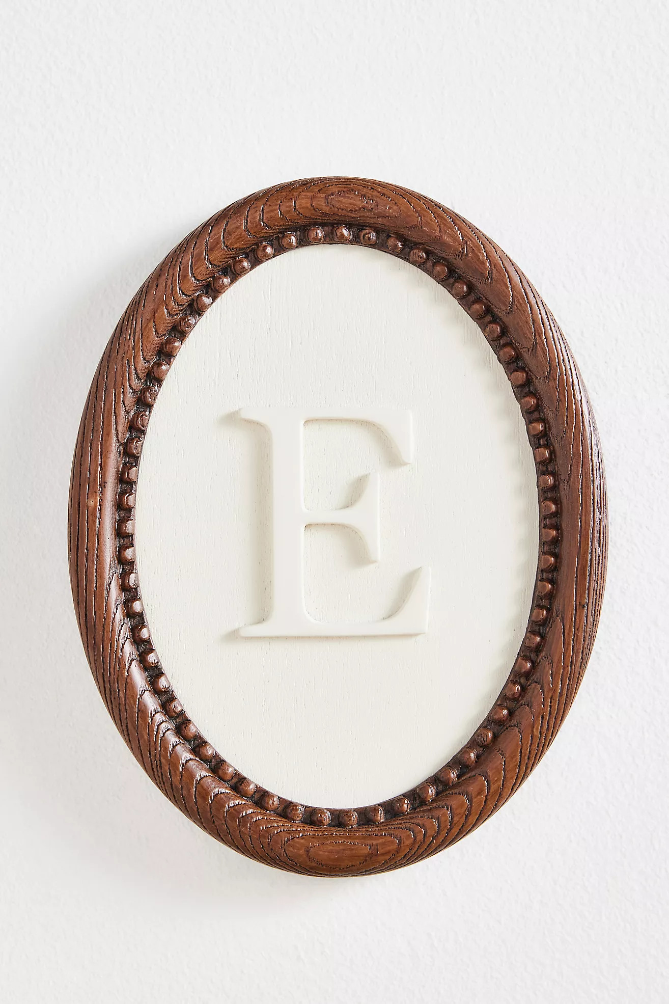 Emery Wood Monogram Gallery Wall Charm | Anthropologie (US)