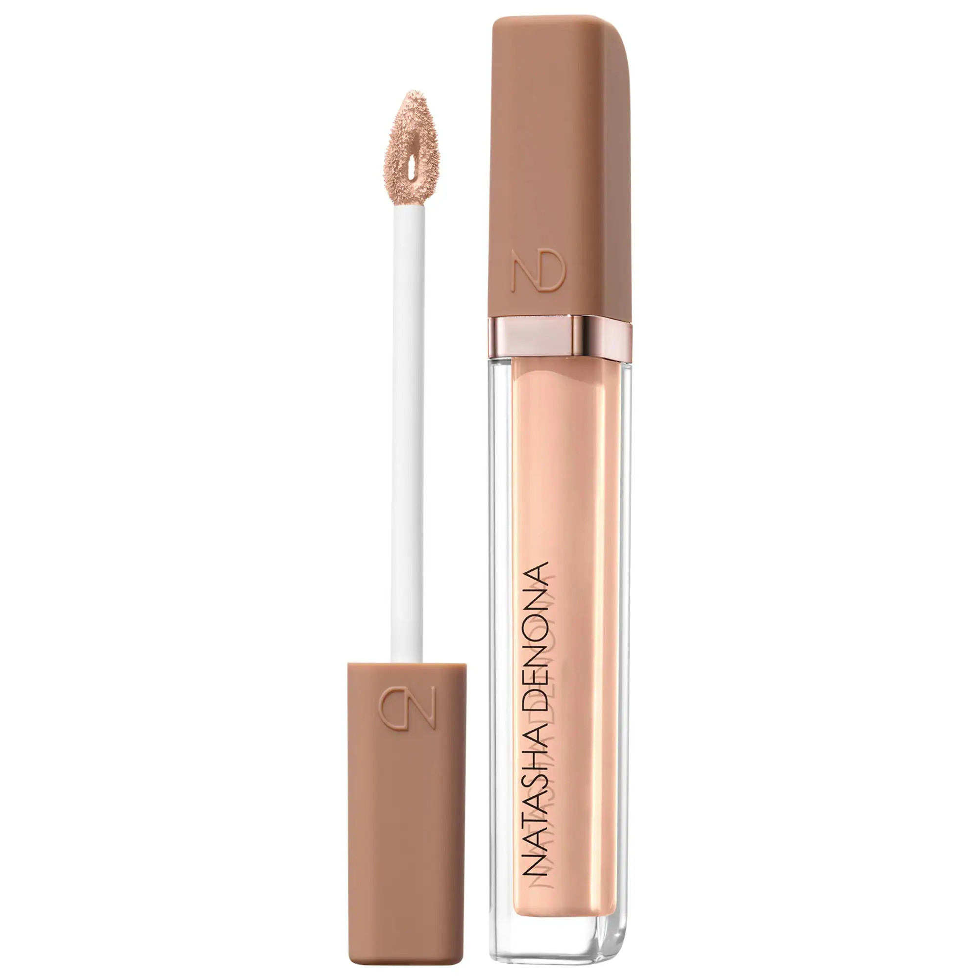 NATASHA DENONA Hy-Glam Brightening & Hydrating Medium to Full Coverage Crease Proof Serum Concealer P2 0.25 oz / 7.39 mL | Sephora (US)