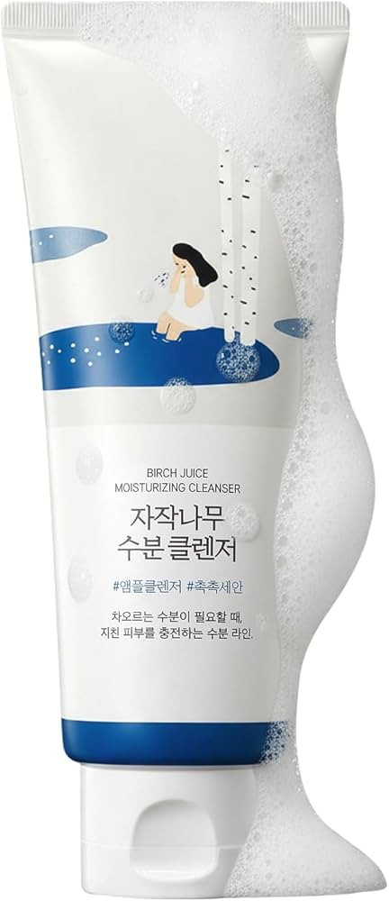 ROUND LAB Birch Juice Moisturizing Cleanser | Unclogs hidden sebum, Clears away dead skin cells.,... | Amazon (US)