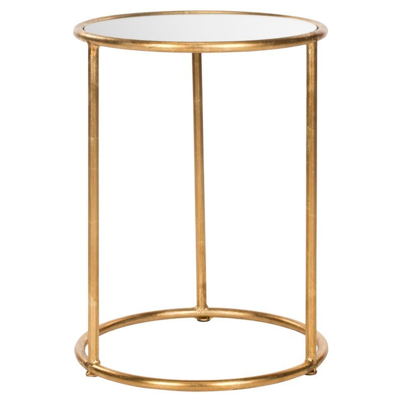 Porter Side Table, Gold | One Kings Lane