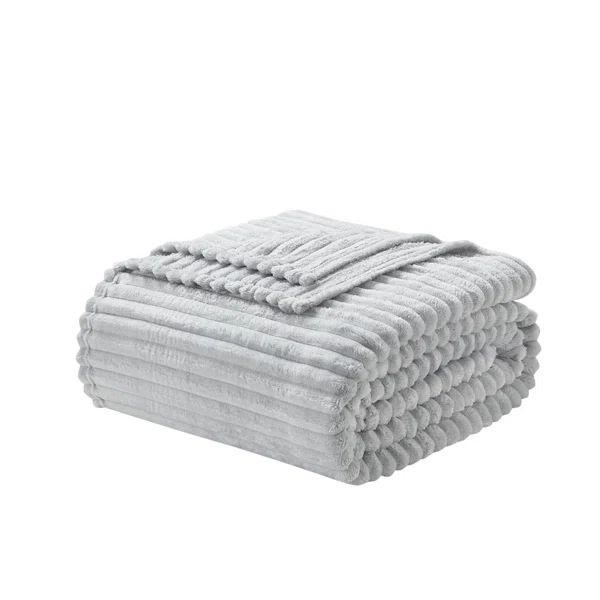 Nestl Cut Plush Cozy Throw Blanket - Fuzzy Warm Fleece Bed Blankets - Throws for Sofa, Bed, and C... | Wayfair North America
