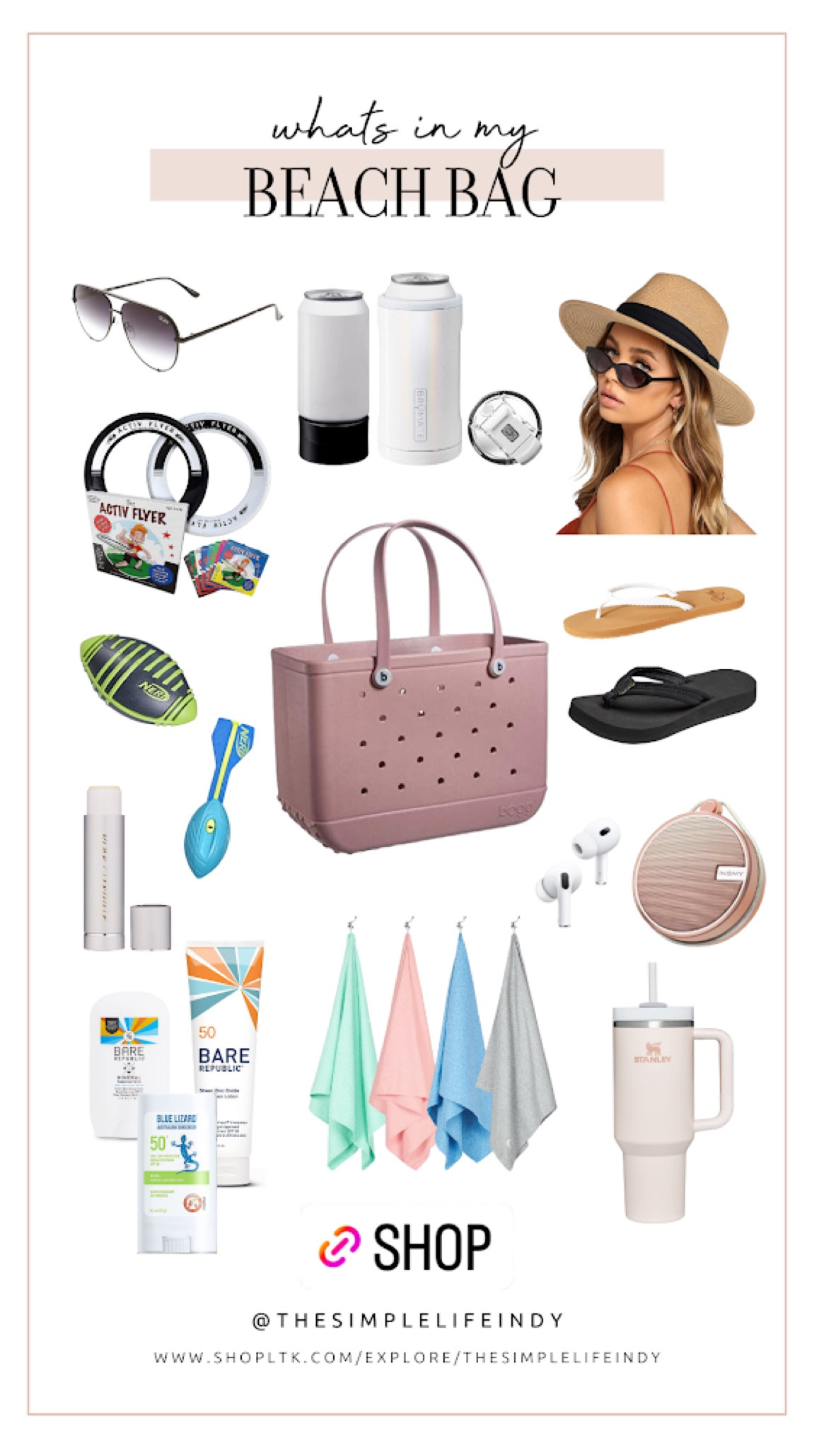 What’s in my beach bag

#LTKSeasonal #LTKswim #LTKtravel