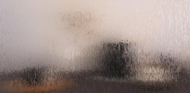 Rain 36 x 72 Inch | Window Film with Textured Glass Pattern | Made in USA | Artscape