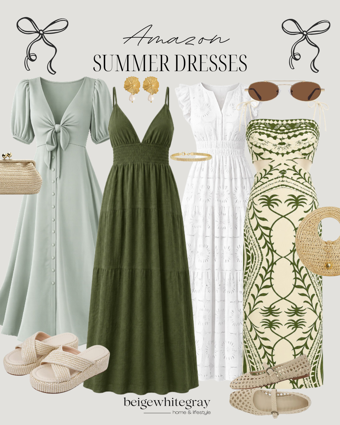 Check out these cute summer dresses from Amazon! Perfect for beach days or casual outings. #SummerStyle #AmazonFinds
