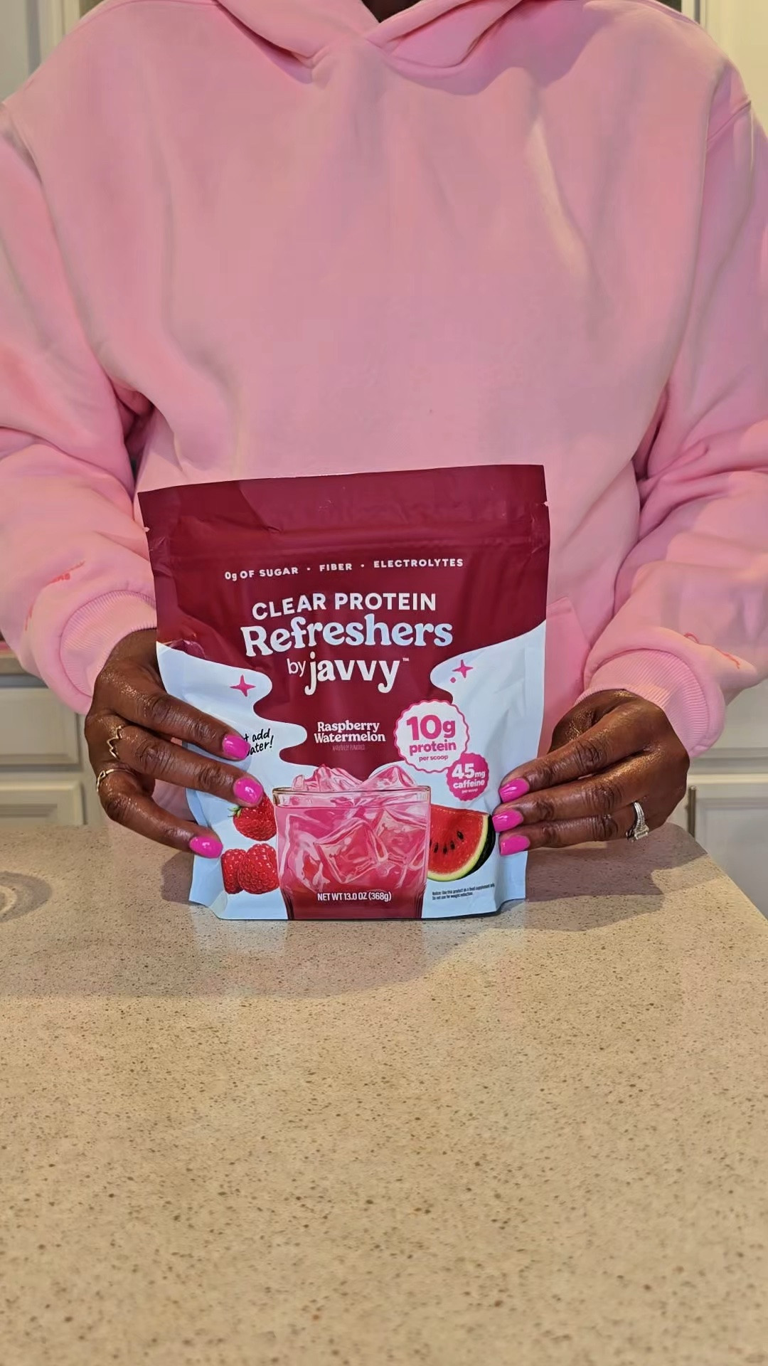 This is for the girls who want the protein… but not necessarily the protein shake.

Because sometimes, especially first thing in the morning, I want something cold, fruity and refreshing instead of something thick and creamy. Javy Refreshers are the perfect balance.

#LTKselfcare