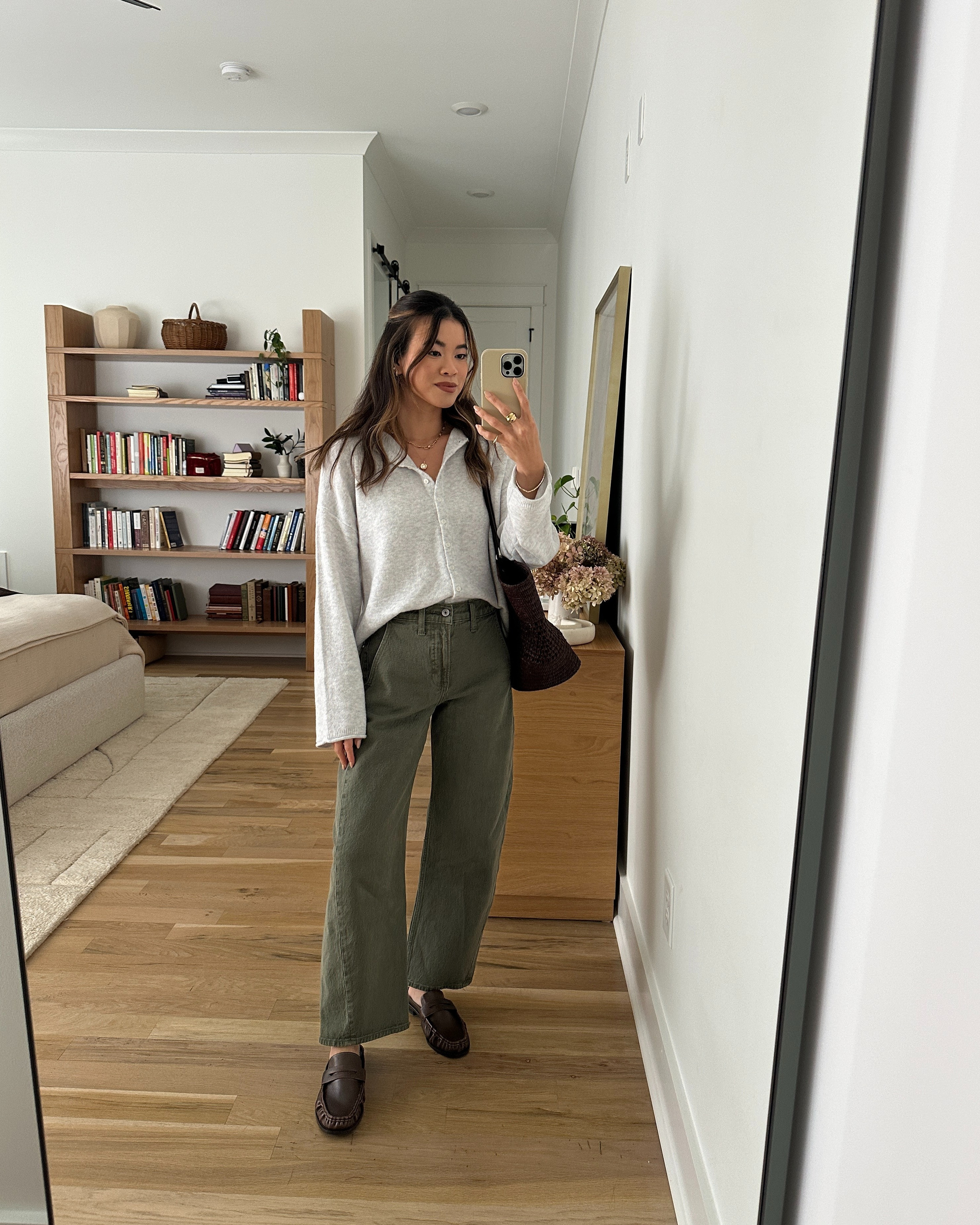 The softest cardigan for fall! @abercrombie always kills it with their sweaters. 
Use my Abercrombie stackable discount code AFCHLOE for an additional 15% off. Be sure to shop the Abercrombie denim sale 25-50% off all jeans & 20% off almost everything else now until Aug 10th!

Sizing info:
-Abercrombie High Rise barrel Jean (Size 24 Short in Olive)
-Abercrombie Merino Wool-Blend Roll Neck Cardigan (Size Small in Light Grey)


Petite style, petite fashion, mom outfit, mom style, petite pants, petite outfit ideas, petite outfits, best pants for petite, petite barrel pants, spring style, spring outfits, vacation outfits, summer outfits, fall pants, autumn top, petite fall outfits, abercrombie pants, fall sale, Abercrombie sale, sale, fall cardigan, barrel jeans, petite barrle jeans

Denim Promo: *Offer valid online only August 5, 2026 to August 10, 2026 in US/CA. Excludes clearance. Online price reflects discount.
Extra 20% Off: *Offer valid in stores and online August 5, 2026 to August 10, 2026 in US/CA. Exclusions apply as indicated. Online price reflects discount.
Promo Code: *Use code AFCHLOE to get an additional 15% off almost everything in stores and online at checkout from August 5, 2026 to August 10, 2026 in US/CA. Exclusions apply. See details online.

#LTKootd #LTKSaleAlert #LTKWorkwear