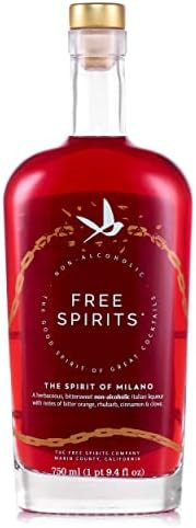 Free Spirits | The Spirit of Milano | Award Winning Non-Alcoholic Aperitivo for Cocktails | Vibra... | Amazon (US)