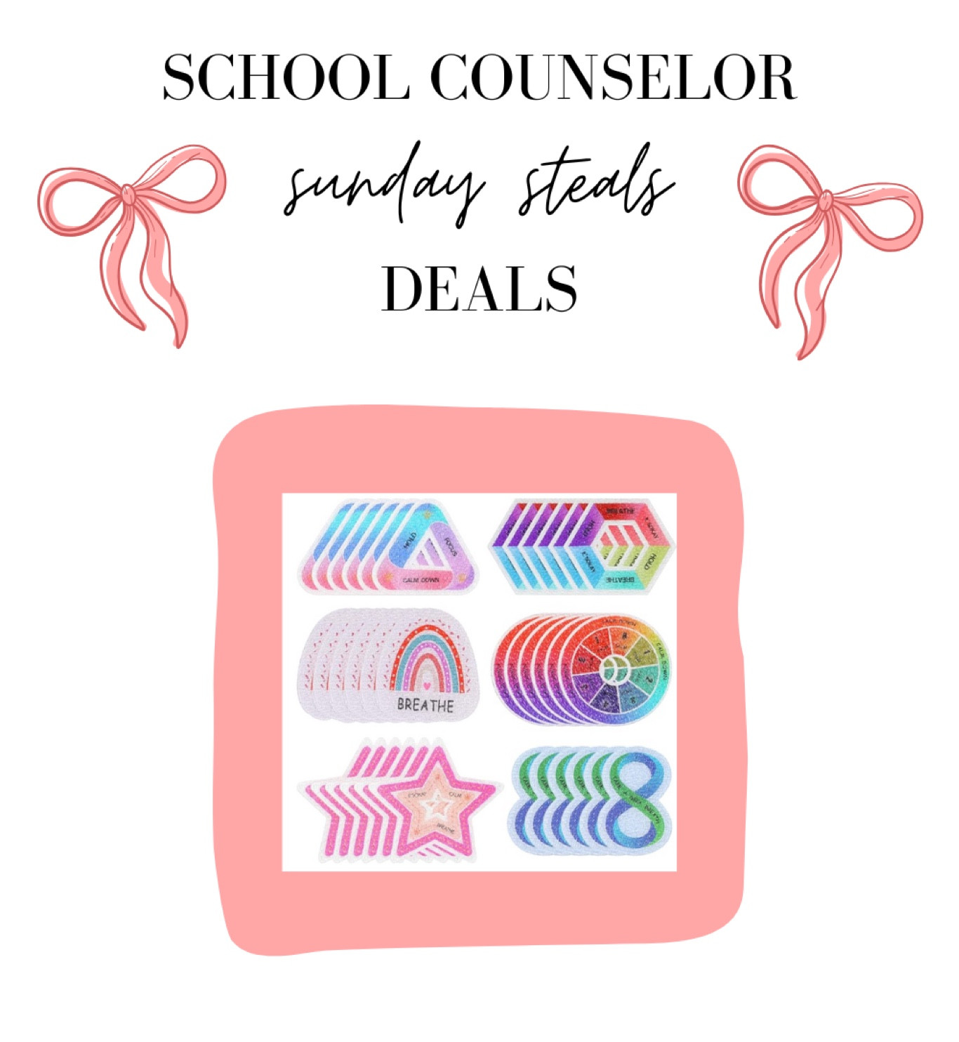 Love these sensory stickers!!!! I love to put them on my students desks while also using for myself 🥰