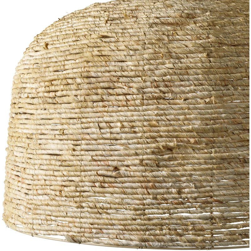 Burnice 1 - Light Natural Dome Pendant | Wayfair North America