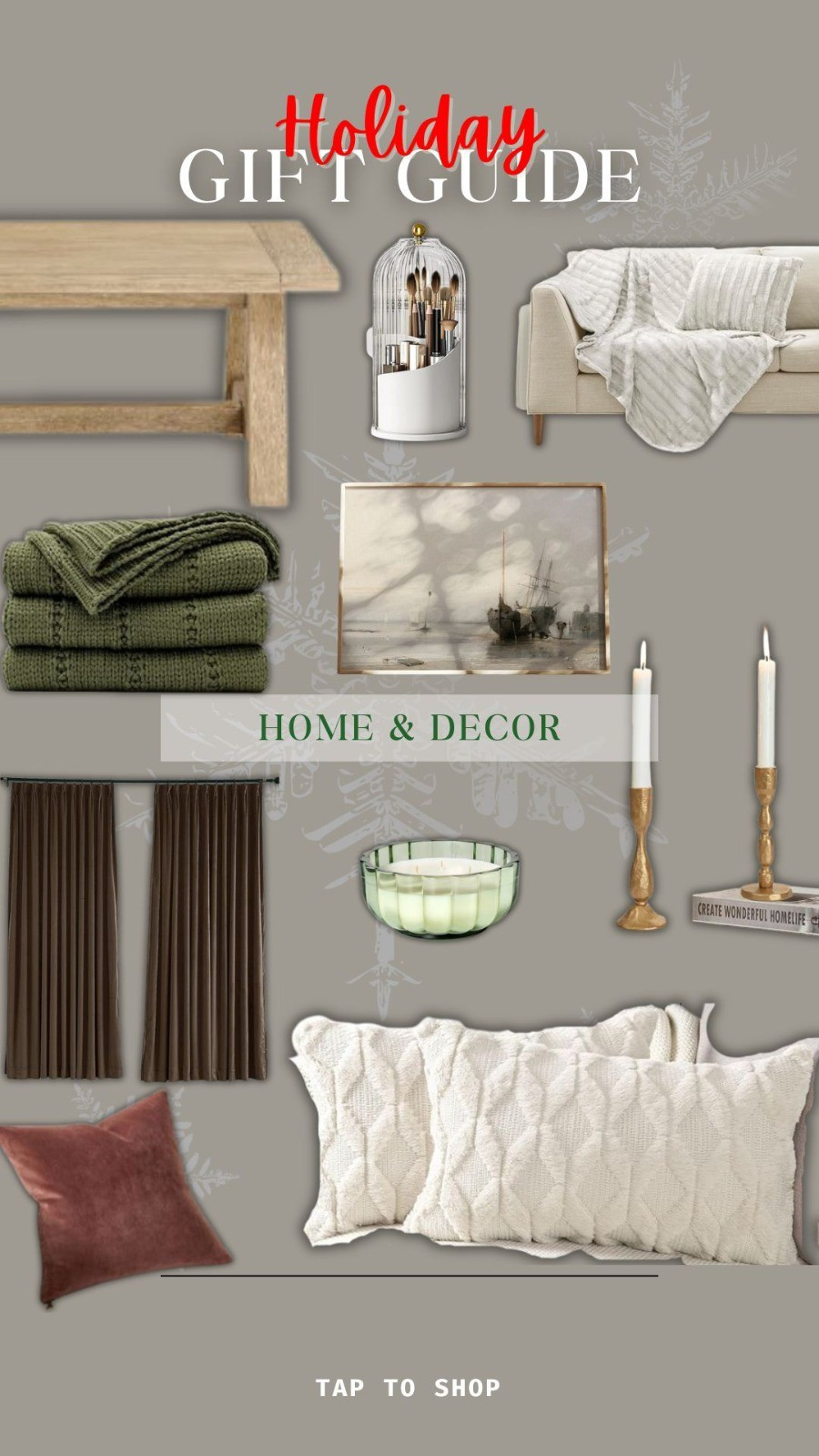 The perfect gift guide for shopping for your home and decor pieces! 

#LTKGiftGuide #LTKHoliday #LTKHome