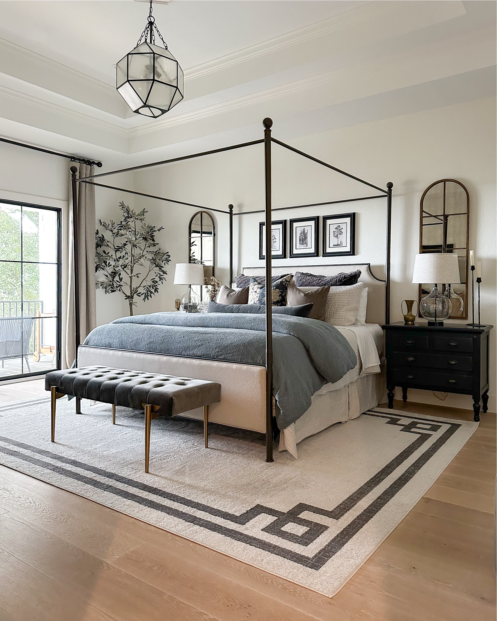 Our luxe for less primary bedroom! 

Home  home finds  home decor  bedroom  primary bedroom  bedding  throw pillows  canopy bed  area rug  dresser  modern lighting  TheSmittenCollective

#LTKSeasonal #LTKHome