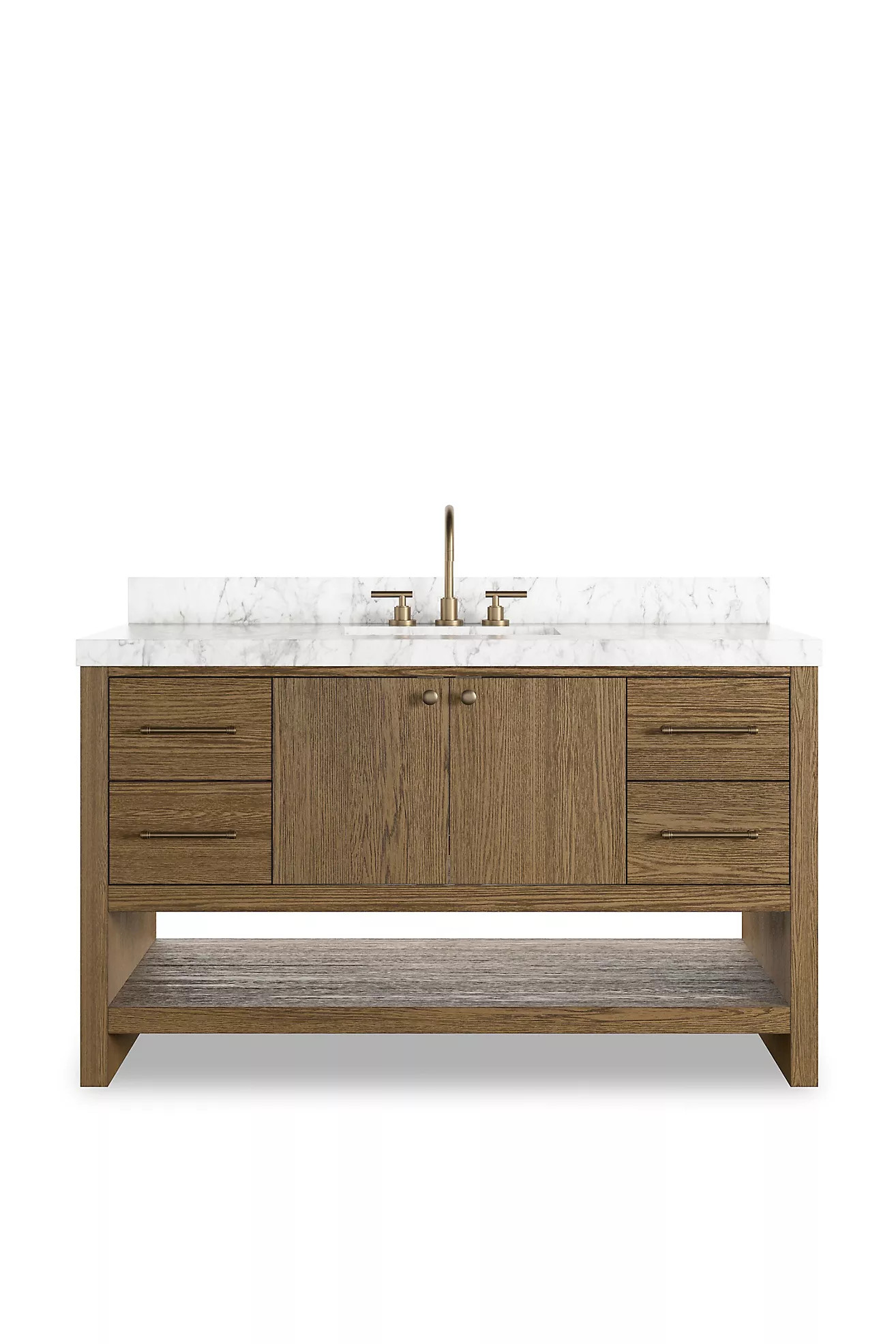 Anthem Single Extra-Wide Bathroom Vanity | Anthropologie (US)