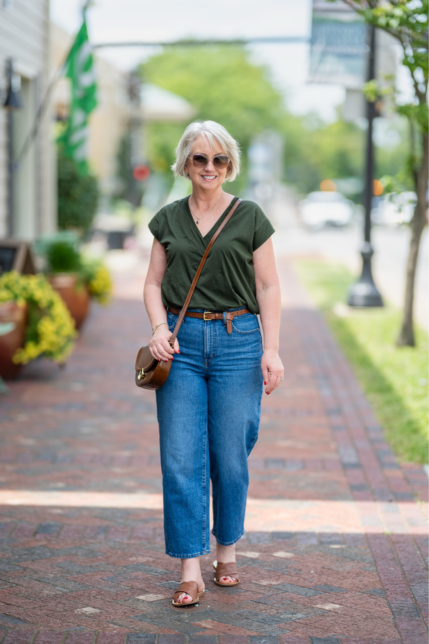  A casual fall look that I have enjoyed during these warmer temperatures.🍂 

#LTKSeasonal #LTKStyleTip #LTKOver40