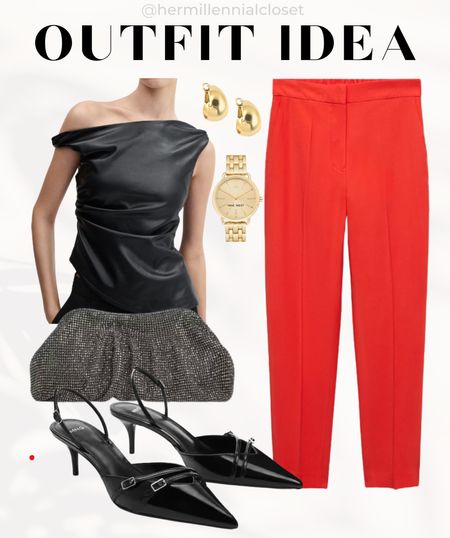 Black and Red Spring Outfit Inspo Ideas - Spring 2024

Elevate your spring wardrobe with our avant-garde black and red ensemble! Stand out in a stunning black faux leather top paired with sleek straight-leg red pants for a bold statement. Complete your look with a black bedazzled dumpling clutch bag, chic black mule sandals, and dazzling gold jewelry. Embrace classic outfit ideas for Spring 2024 that exude sophistication and style. Whether you're heading to the office or a classy evening event, this ensemble is sure to turn heads with its sexy yet classy fashion vibes. Shop now and rock your Spring 2024 look with confidence!

Black and Red Spring Outfit Inspo ideas - Spring 2024 Avengaurd stunning black faux leather top, straight let red pants, black bedazzled dumpling clutch bag, black mile sandals, gold jewelry 

Spring 2024 classic oufit ideas. Spring 2024 work wear, stunning office looks, spring 2024 sexy classy fashion, spring 2024



#LTKSeasonal #LTKstyletip #LTKworkwear
