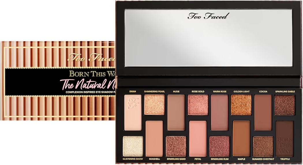 Too Faced Born This Way The Natural Nudes Eye Shadow Palette, 0.42 Ounce
        High Pigment + S... | Amazon (US)