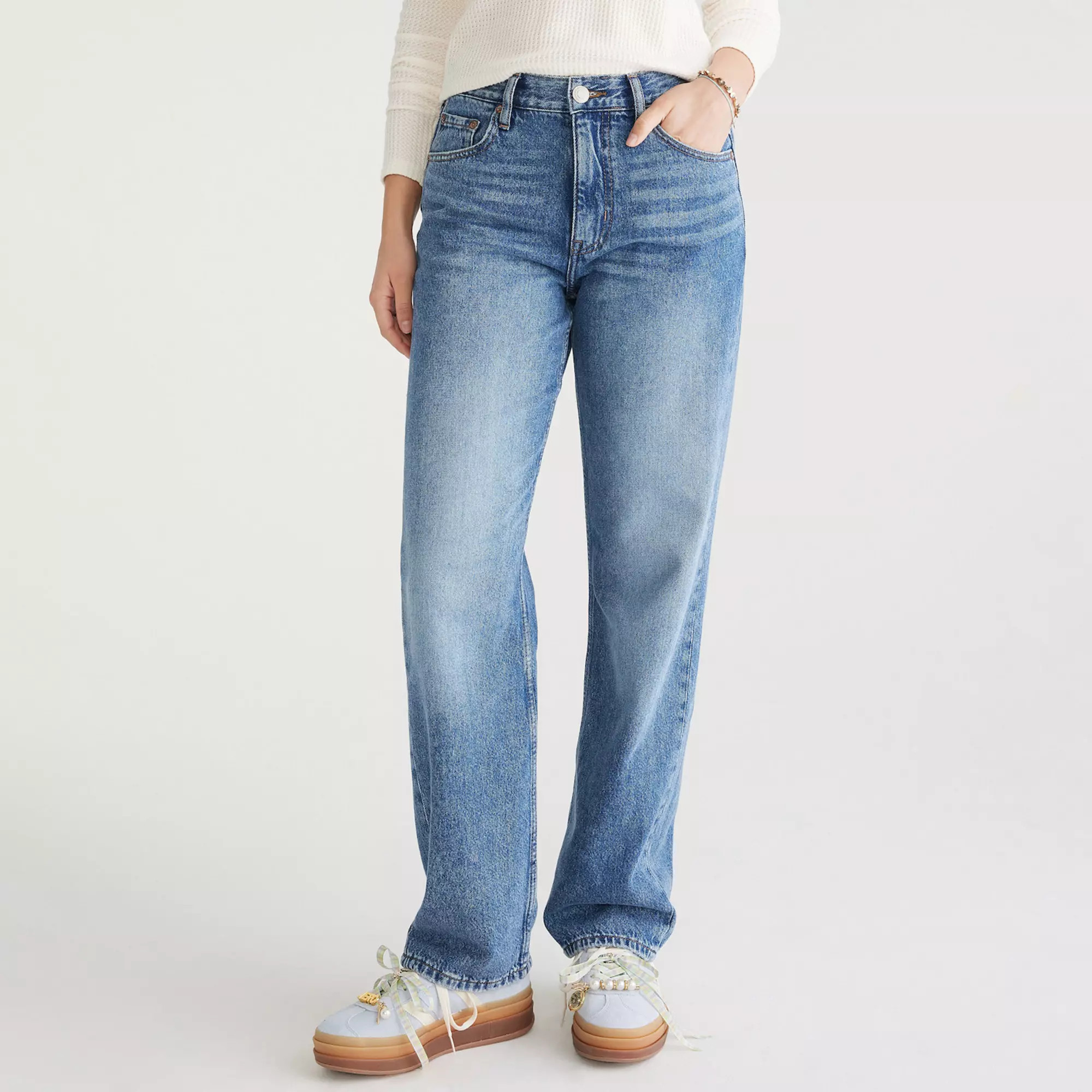 Juniors' Aeropostale High Rise Baggy Jeans | Kohl's