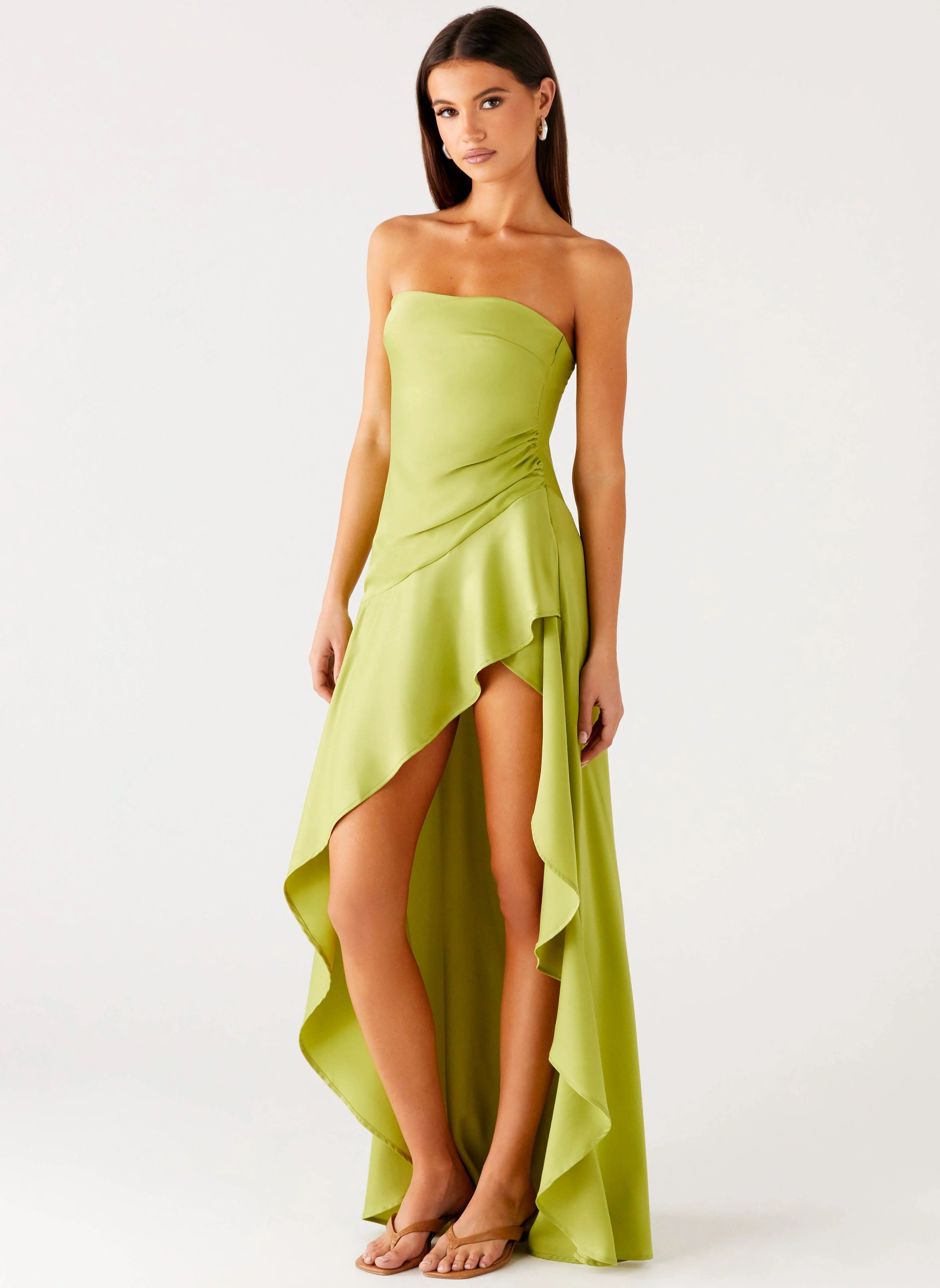 Bodie Maxi Dress - Lime | Peppermayo (Global)