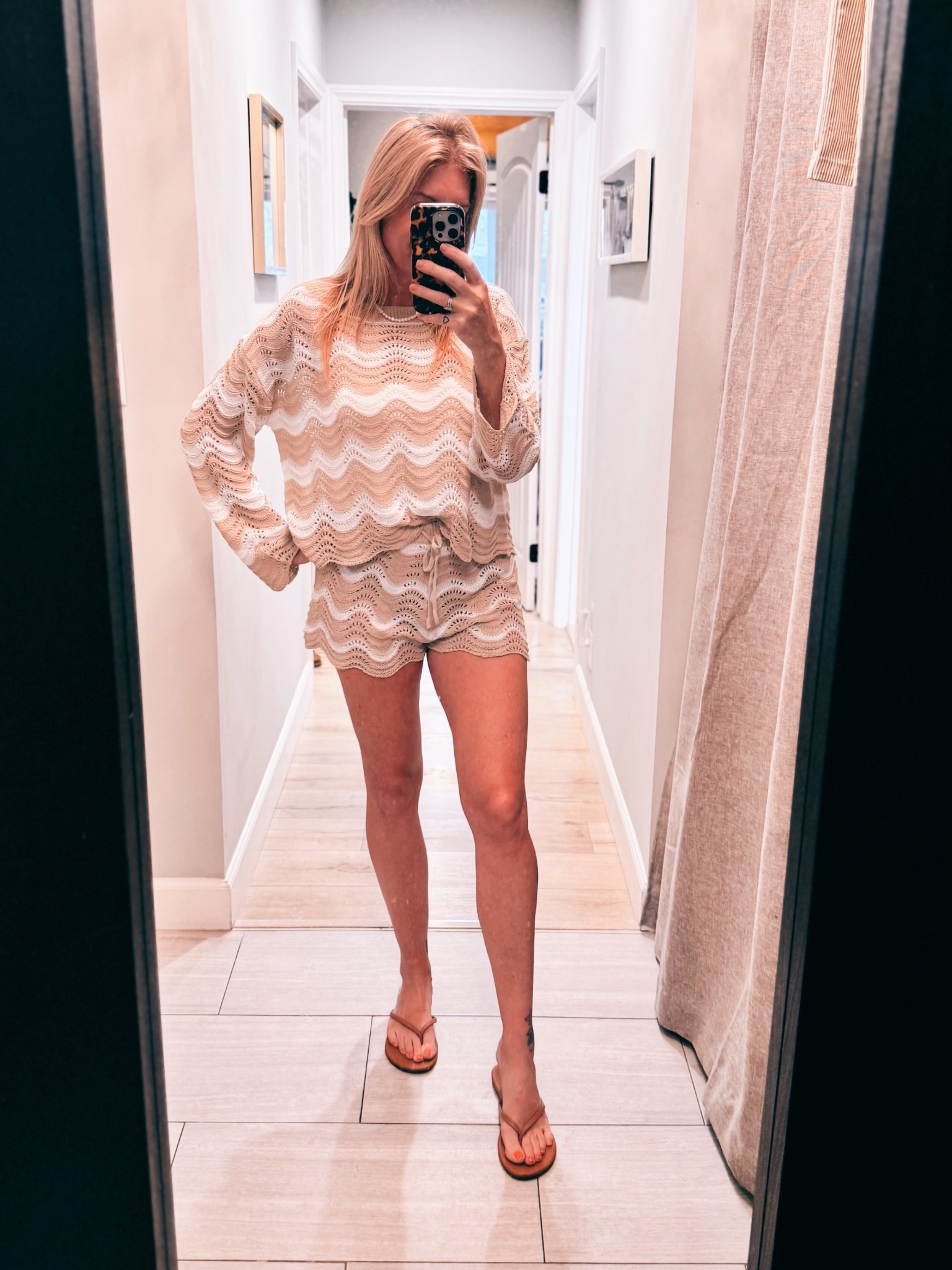 The cutest swim cover-up! Could be worn separately! Comes in multiple colors! Wearing size medium top and shorts. Vacation outfit. | resort wear | beach cover-up | pool cover-up | beach accessories

#LTKFestival #LTKTravel #LTKSwim