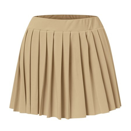 Aayomet Pleated Skirts For Women Womens Mini Pleated Skirt Club High Elastic Tennis Skating Skirt A  | Walmart (US)