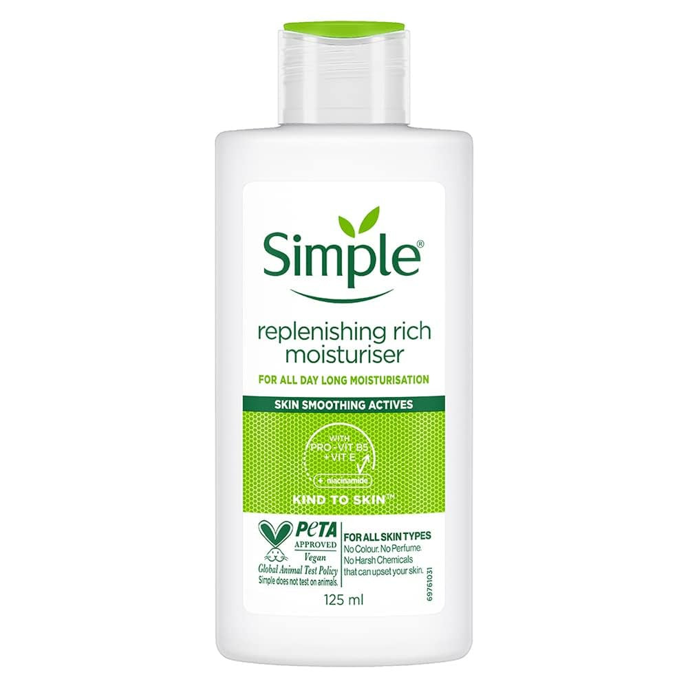 Simple Replenishing Rich Moisturiser, 125ml by Simple | Amazon (US)