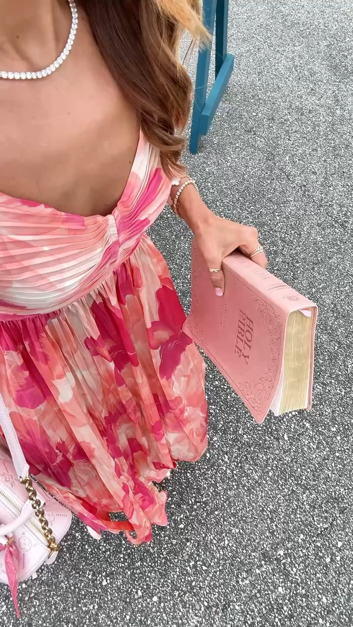 My church outfit of the day. Mother’s Day dress. This dress would be stunning for a wedding event. Summer wedding guest. Spring wedding guest. Destination wedding. Cocktail dress. Dinner date. Party dress. Heels are TTS. My necklace is the 16” option.


#LTKootd #LTKTravel #LTKWedding