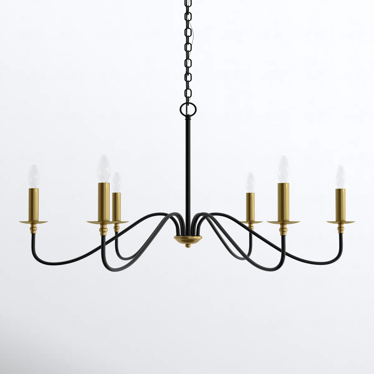 Ableton 6 - Light Candle Style Classic / Traditional Chandelier | Birch Lane