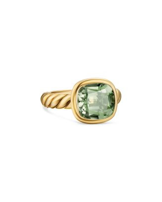 DY Mercer Stone Ring in 18K Yellow Gold with Prasiolite, 10mm | Bloomingdale's (US)