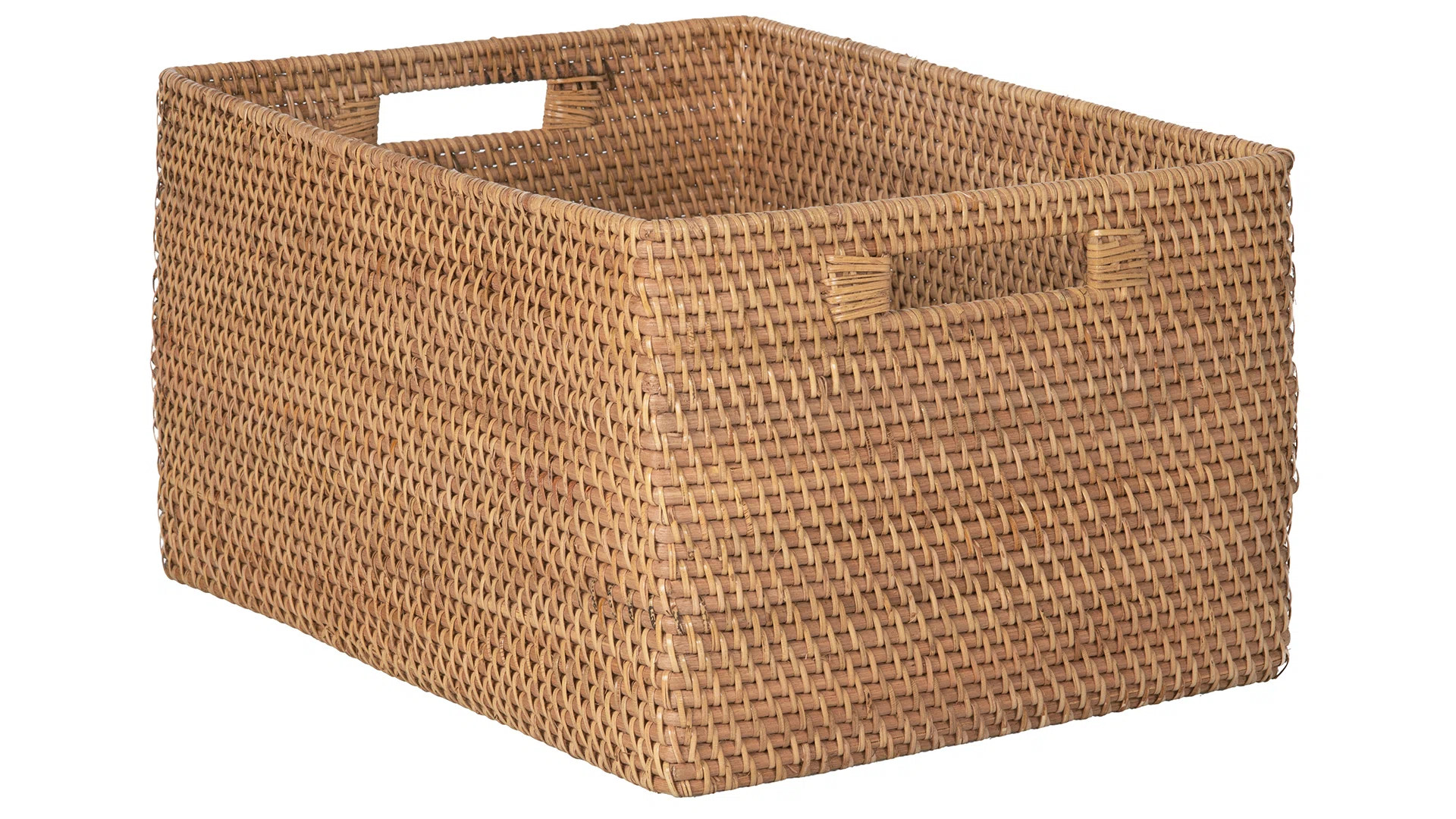 Rosecliff Heights Bavan Rattan Decorative Basket | Wayfair North America