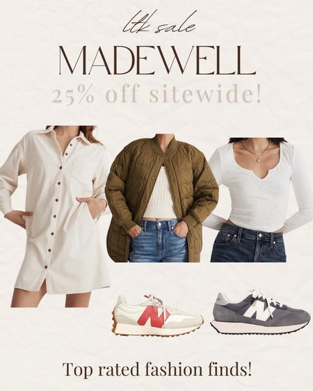 My Madewell picks! 25% off online this weekend! 

#LTKSale #LTKsalealert #LTKstyletip