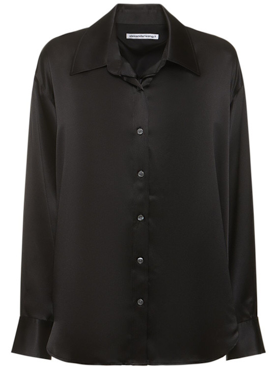 Silk shirt - Alexander Wang - Women | Luisaviaroma | Luisaviaroma