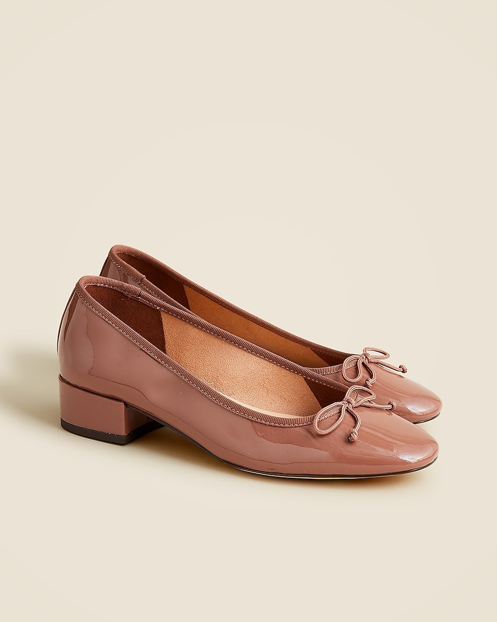 Teagan ballet pumps in patent leather | J. Crew US