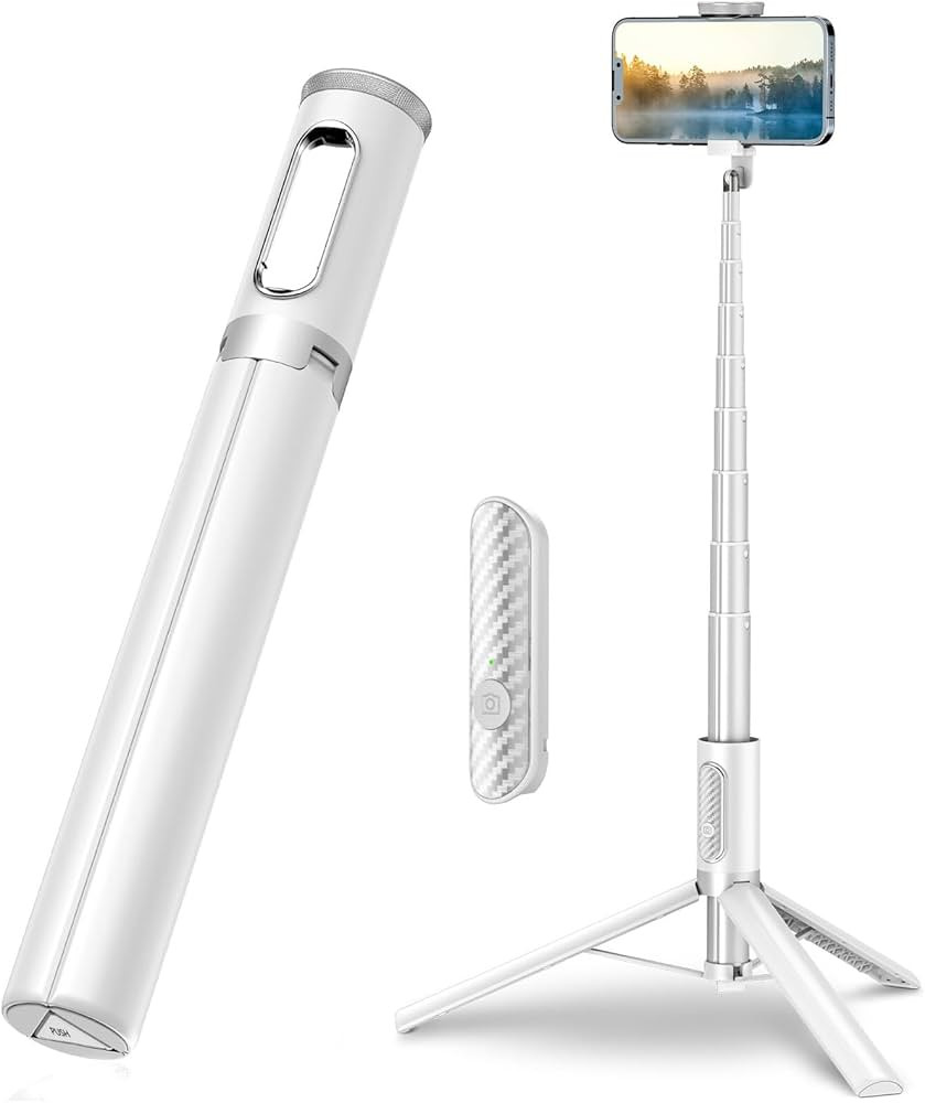 TONEOF Travel Tripod, Cell Phone Selfie Stick, 60 Inch All-in-1 Stand with Integrated Wireless Re... | Amazon (US)