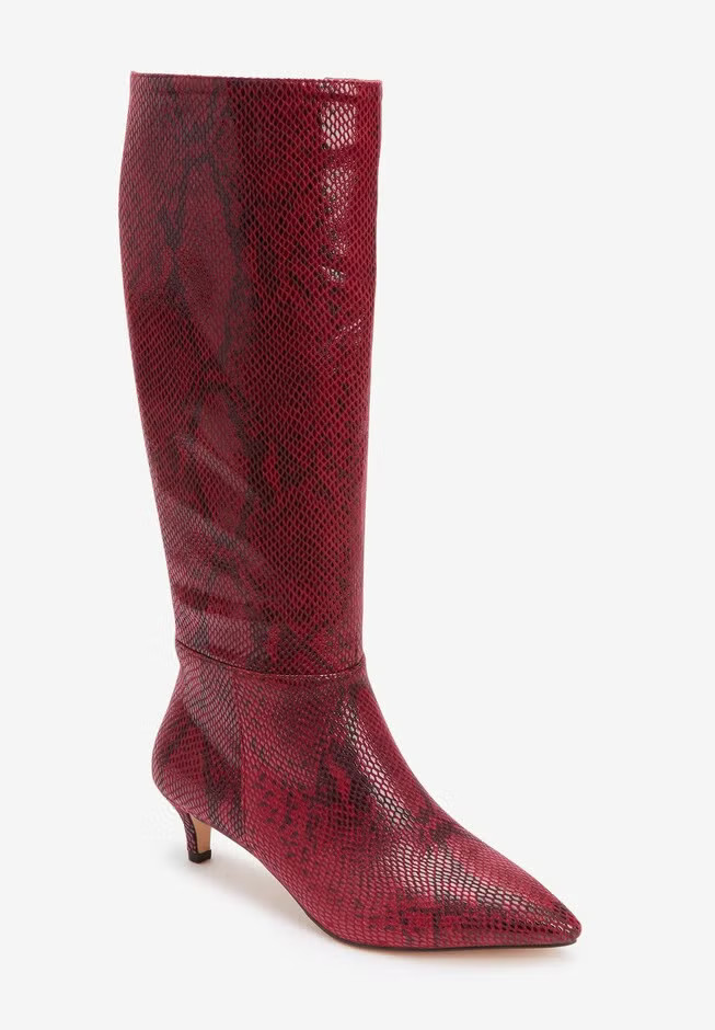 The Poloma Tall Wide Calf Boot By Comfortview | Avenue