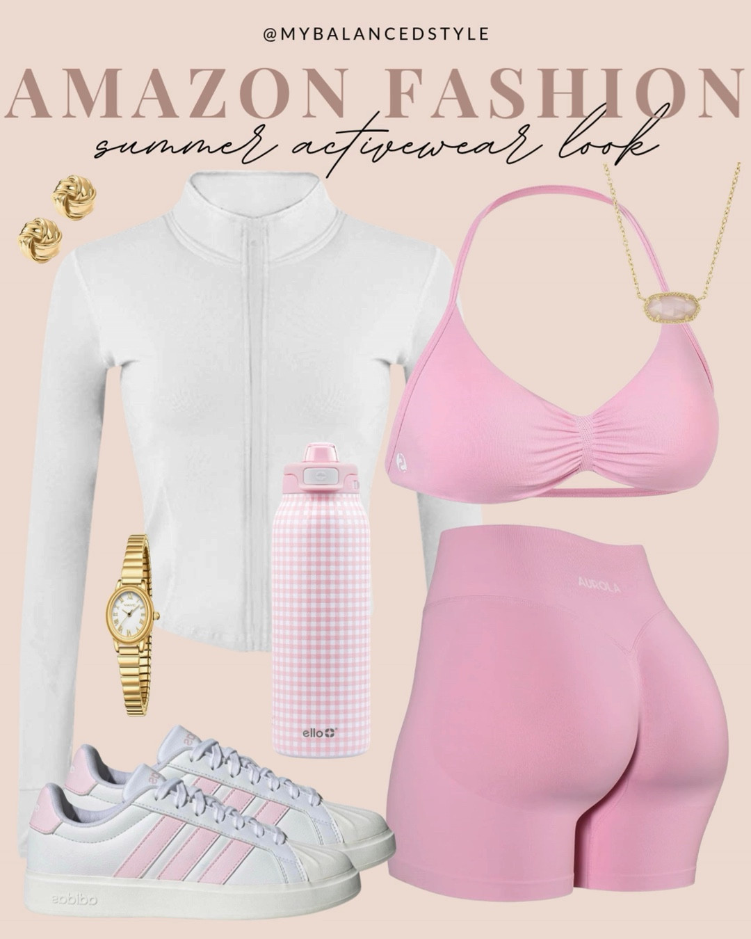 Amazon summer activewear look

Matching workout sets
Tennis skirt outfit
Pilates girl activewear
Athleisure coffee run look
Biker shorts outfit
Lightweight gym layers
Sporty airport outfit
Running errands activewear
Neutral athletic wear looks

#LTKootd #LTKSeasonal #LTKActive