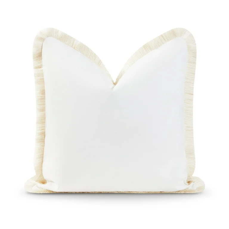 Hofdeco Premium Coastal Patio Indoor Outdoor Pillow Cover Only, 20"x20" Water Resistant for Backy... | Walmart (US)