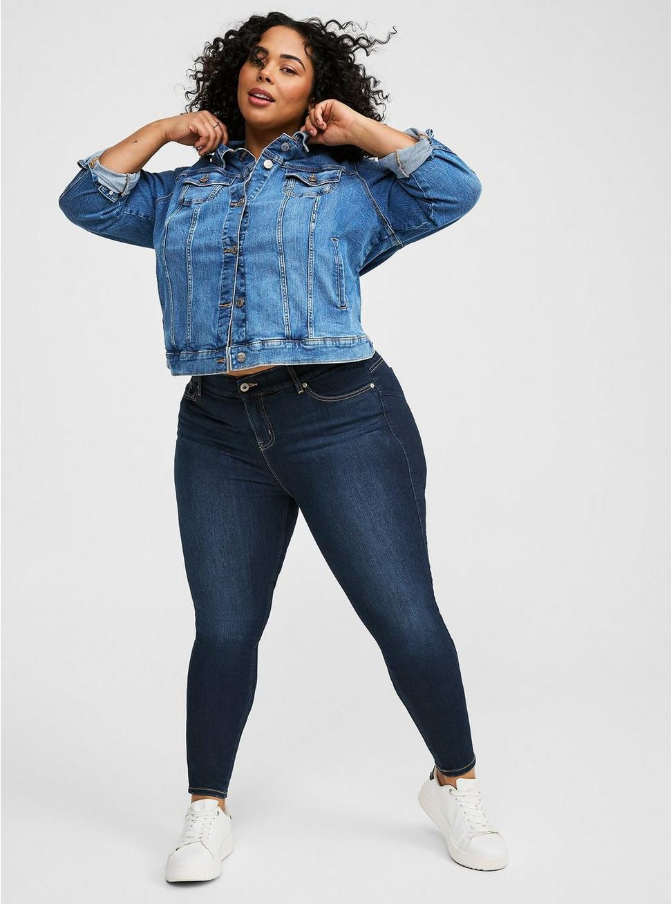 Bombshell Skinny Premium Stretch High-Rise Jean | Torrid (US & Canada)
