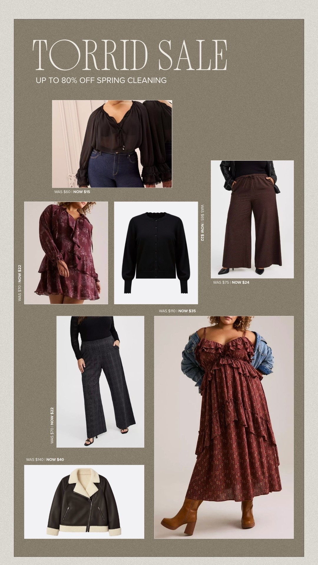 torrid is currently having up to 80% off spring cleaning!! these are some cutie finds I found 🤩🤎✨

#LTKSaleAlert #LTKPlusSize #LTKMidsize