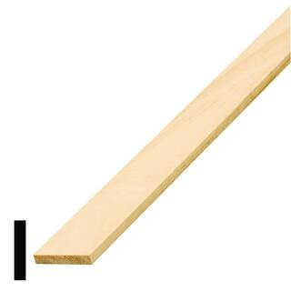 Alexandria Moulding LWM 267 1/4 in. x 1-3/8 in. Pine Lattice Molding 0W267-200RLCMW - The Home De... | The Home Depot