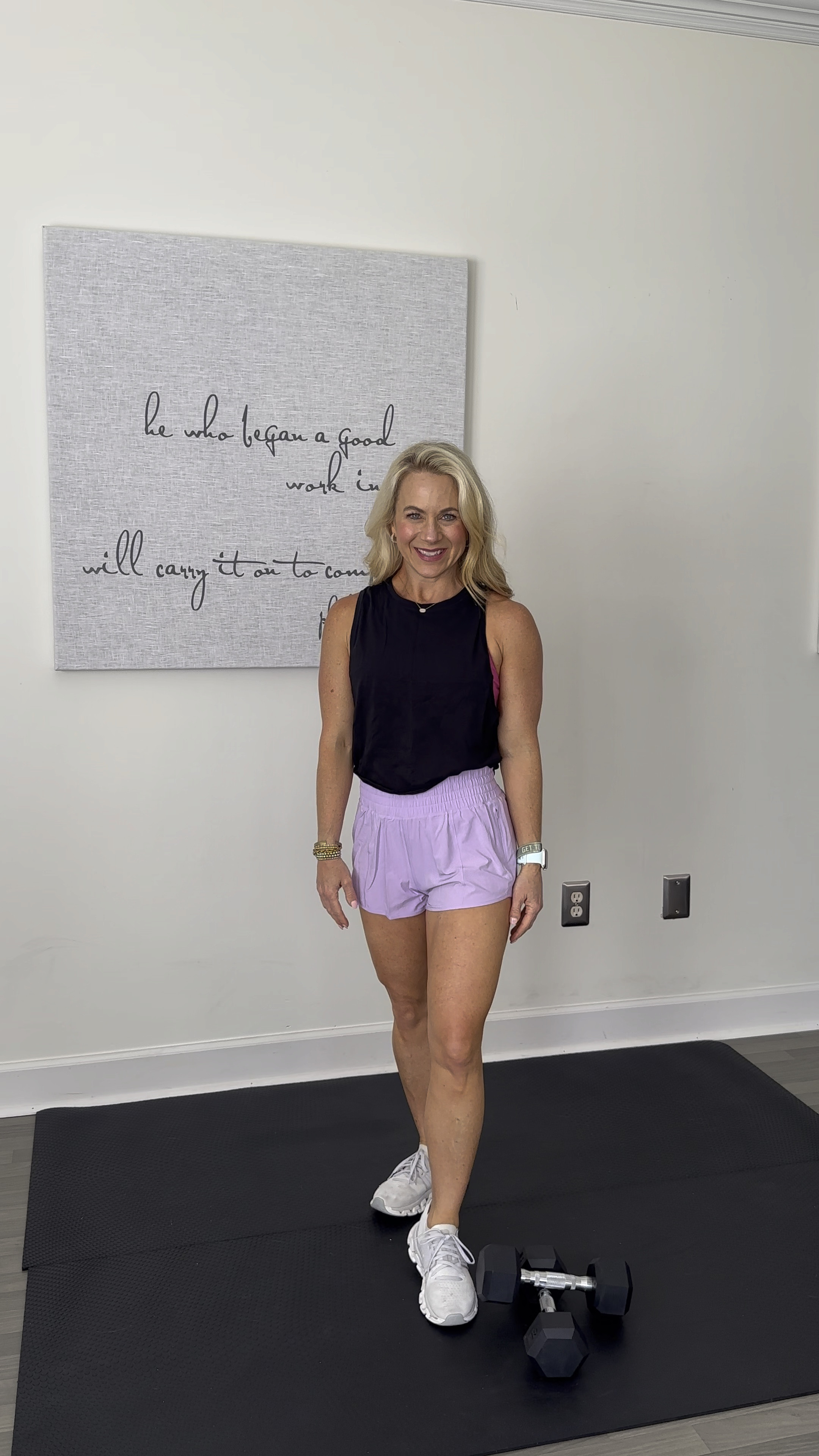 High waisted running shorts + cropped cotton tank 💟

#LTKbeauty #LTKfitness #LTKfindsunder50